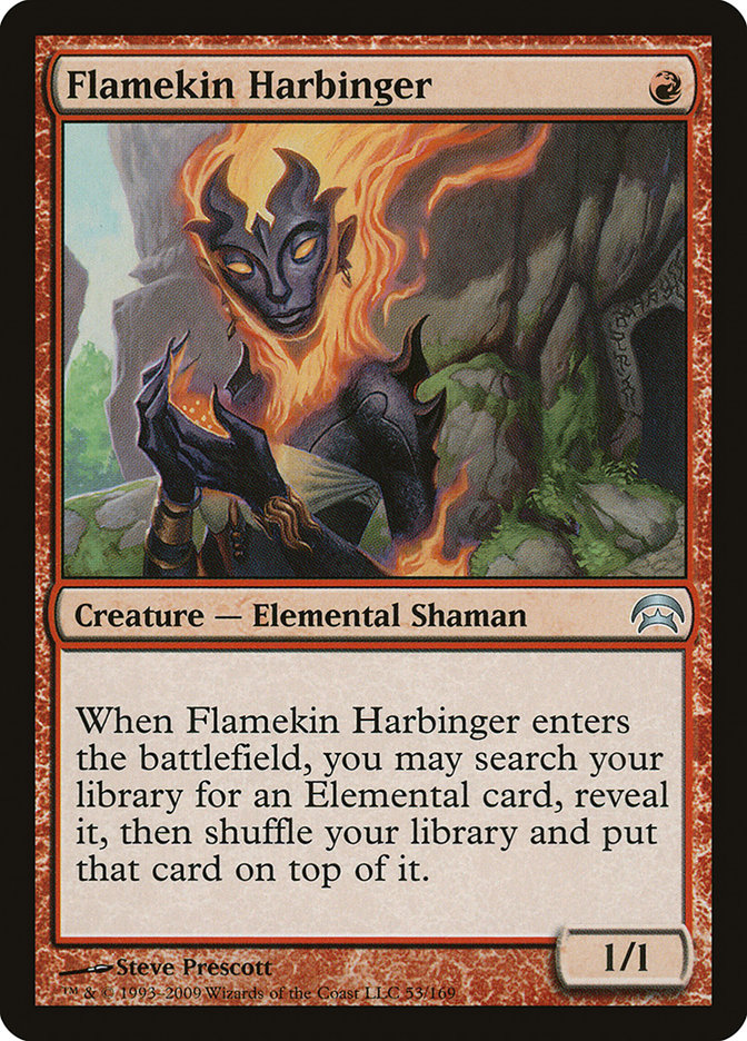 Flamekin Harbinger [Planechase] | Kessel Run Games Inc. 