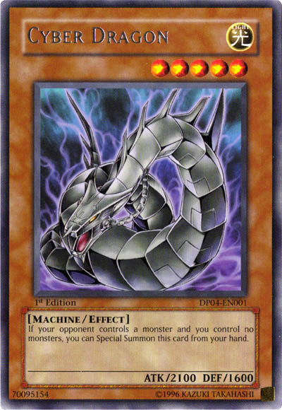 Cyber Dragon [DP04-EN001] Rare | Kessel Run Games Inc. 