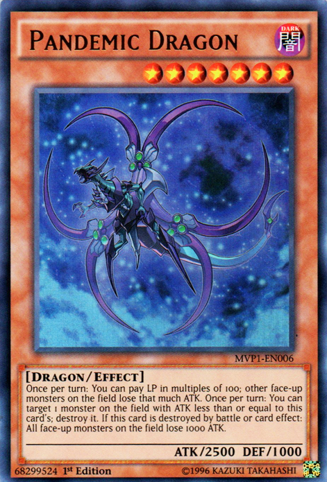 Pandemic Dragon [MVP1-EN006] Ultra Rare | Kessel Run Games Inc. 