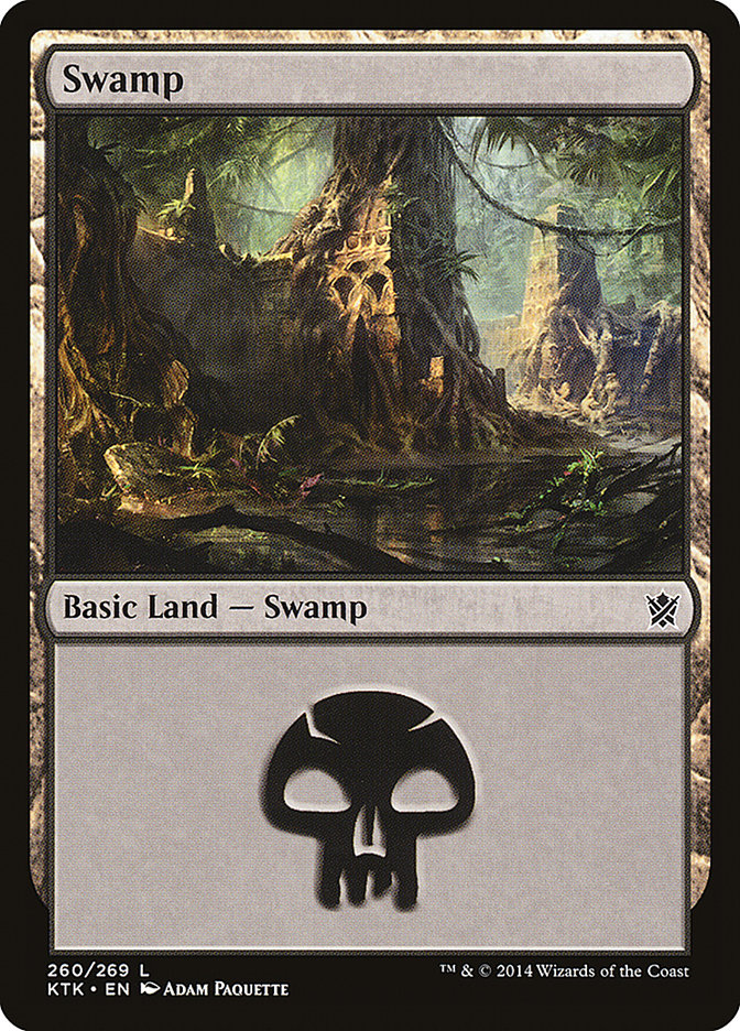 Swamp (260) [Khans of Tarkir] | Kessel Run Games Inc. 