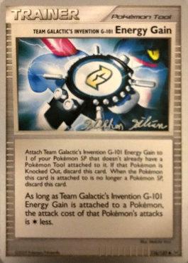 Team Galactic's Invention G-101 Energy Gain (116/127) (Luxdrill - Stephen Silvestro) [World Championships 2009] | Kessel Run Games Inc. 