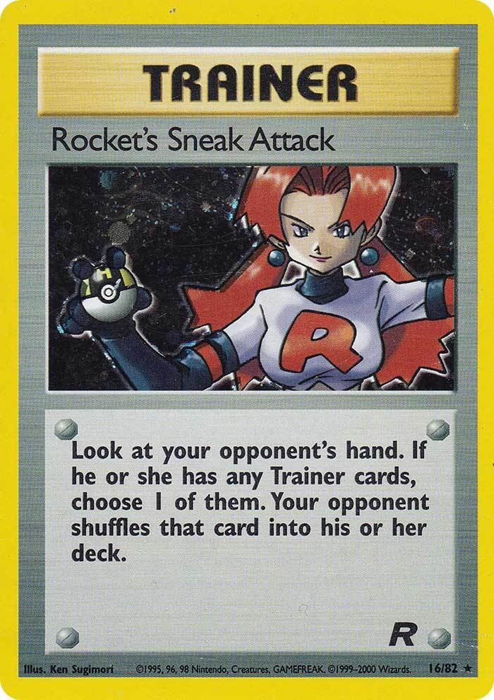 Rocket's Sneak Attack (16/82) [Team Rocket Unlimited] | Kessel Run Games Inc. 