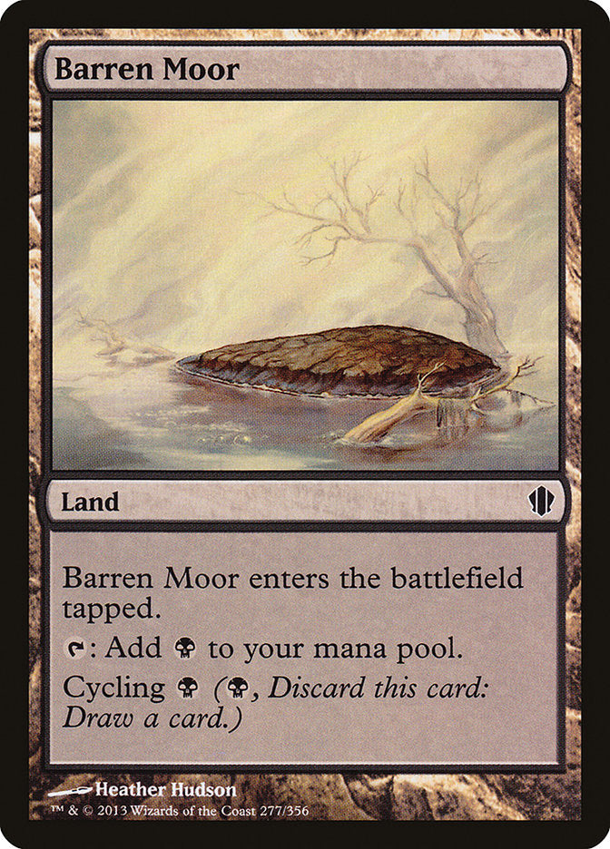 Barren Moor [Commander 2013] | Kessel Run Games Inc. 