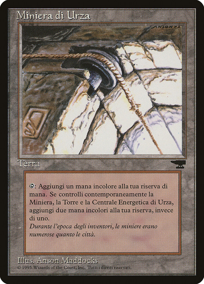 Urza's Mine (Tower) (Italian) - "Miniera di Urza" [Rinascimento] | Kessel Run Games Inc. 