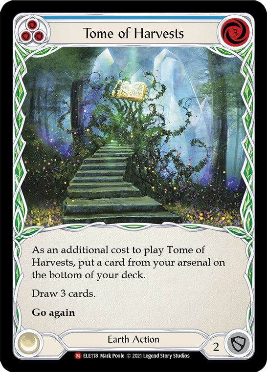 Tome of Harvests [ELE118] (Tales of Aria)  1st Edition Normal | Kessel Run Games Inc. 