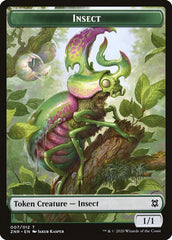 Illusion // Insect Double-Sided Token [Zendikar Rising Tokens] | Kessel Run Games Inc. 