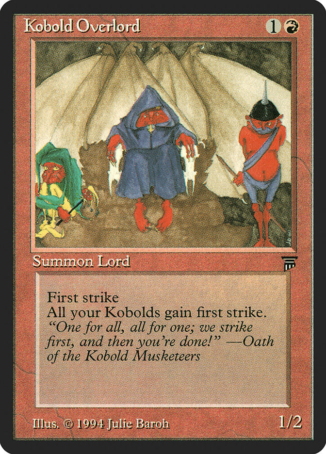 Kobold Overlord [Legends] | Kessel Run Games Inc. 