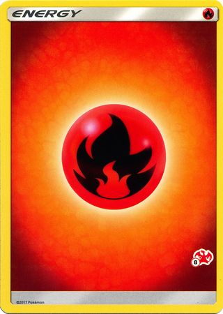 Fire Energy (Charizard Stamp #8) [Battle Academy 2020] | Kessel Run Games Inc. 