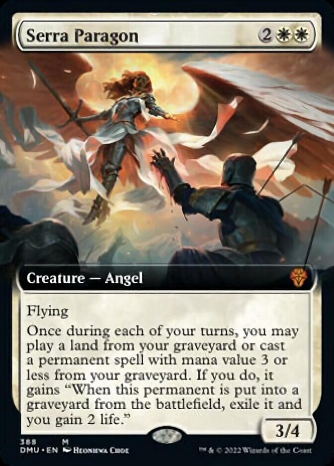 Serra Paragon (Extended Art) [Dominaria United] | Kessel Run Games Inc. 