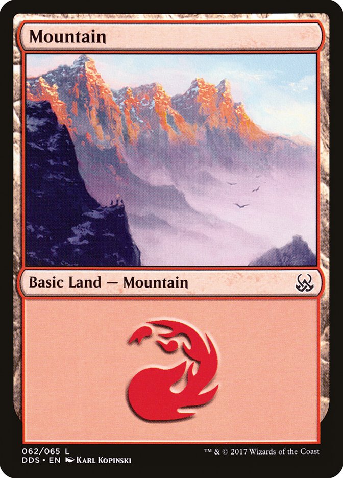 Mountain (62) [Duel Decks: Mind vs. Might] | Kessel Run Games Inc. 