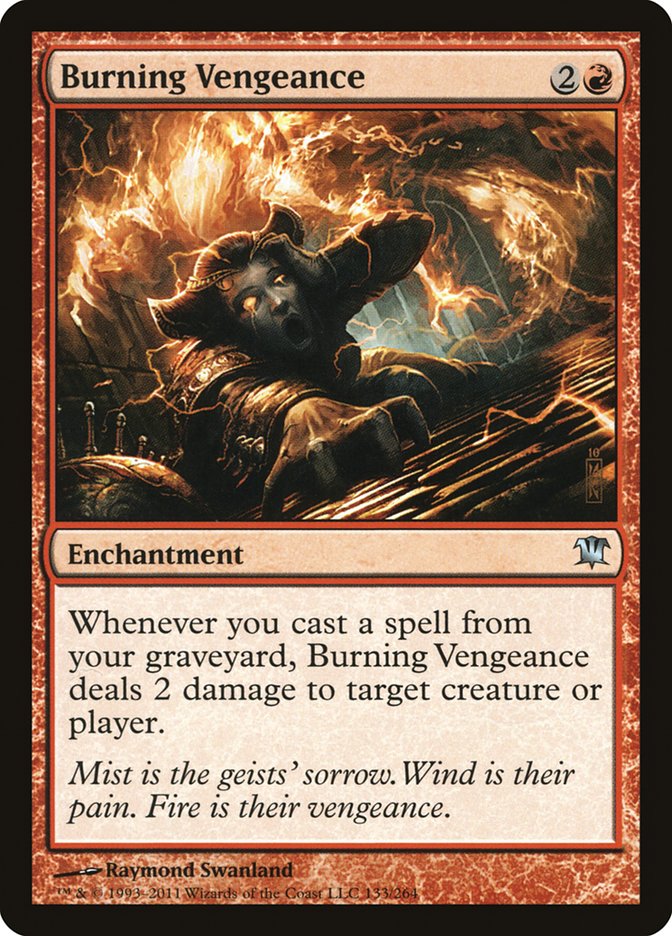 Burning Vengeance [Innistrad] | Kessel Run Games Inc. 