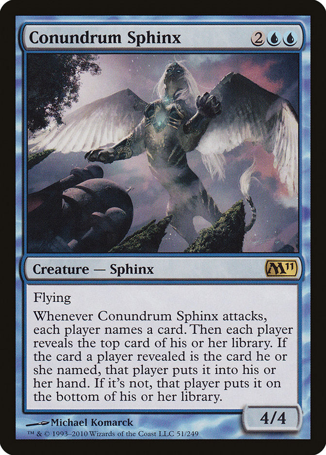 Conundrum Sphinx [Magic 2011] | Kessel Run Games Inc. 