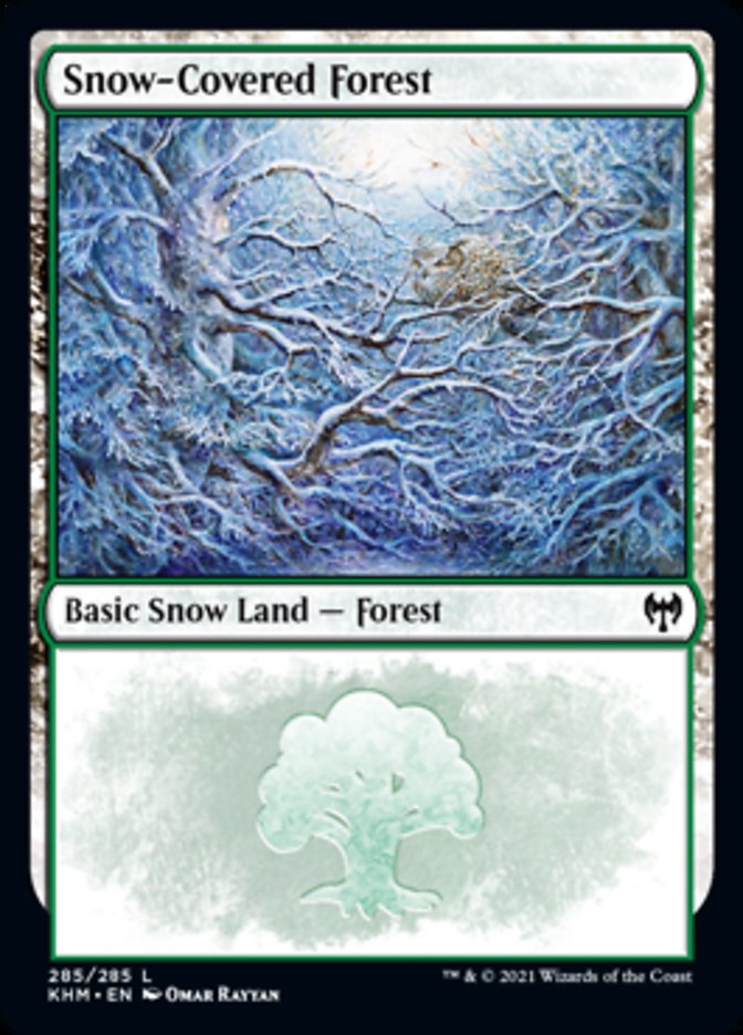 Snow-Covered Forest (285) [Kaldheim] | Kessel Run Games Inc. 