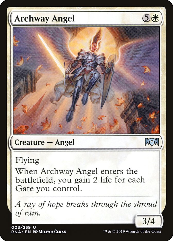 Archway Angel [Ravnica Allegiance] | Kessel Run Games Inc. 