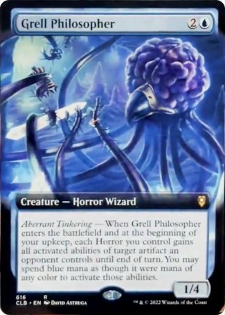 Grell Philosopher (Extended Art) [Commander Legends: Battle for Baldur's Gate] | Kessel Run Games Inc. 