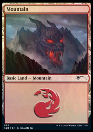 Mountain (Develish) (565) [Secret Lair Drop Promos] | Kessel Run Games Inc. 