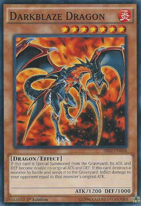 Darkblaze Dragon [SR02-EN006] Common | Kessel Run Games Inc. 