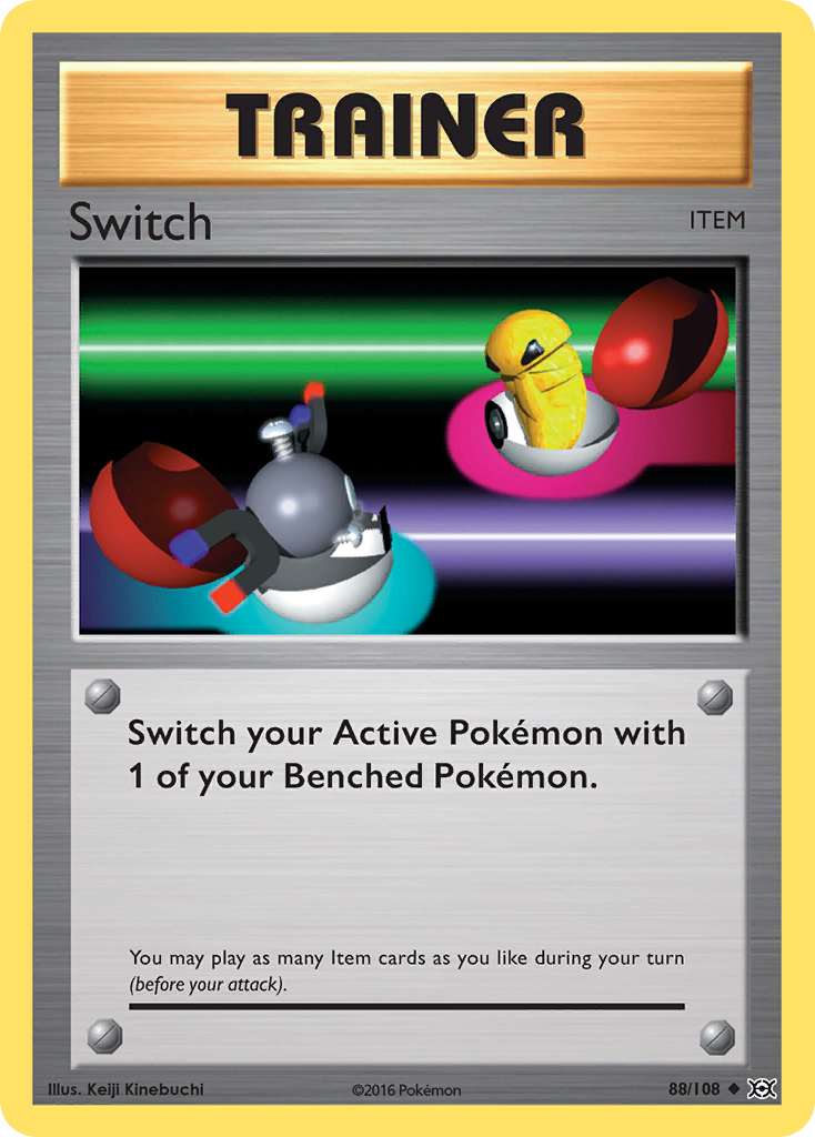 Switch (88/108) [XY: Evolutions] | Kessel Run Games Inc. 