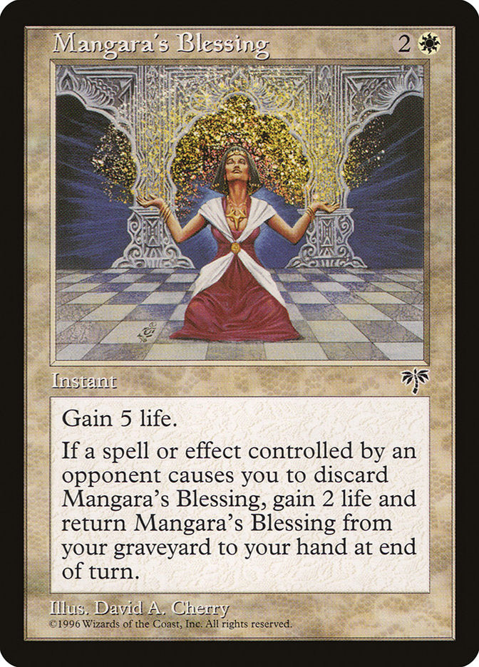 Mangara's Blessing [Mirage] | Kessel Run Games Inc. 