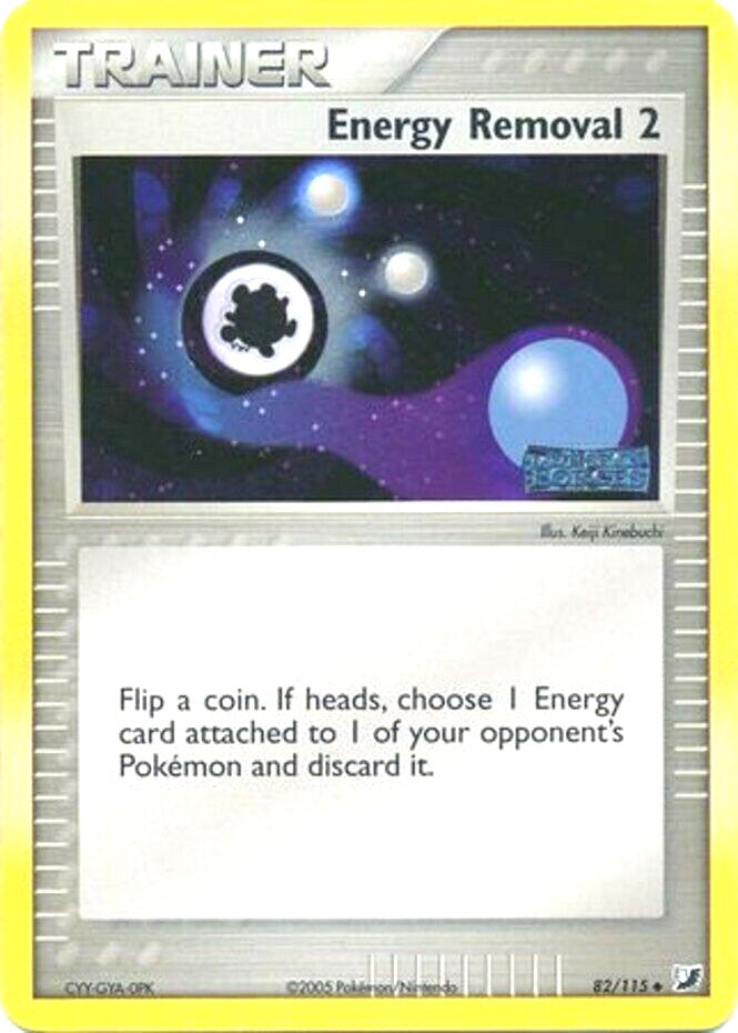 Energy Removal 2 (82/115) (Stamped) [EX: Unseen Forces] | Kessel Run Games Inc. 