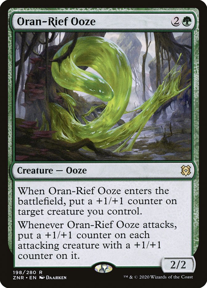 Oran-Rief Ooze [Zendikar Rising] | Kessel Run Games Inc. 