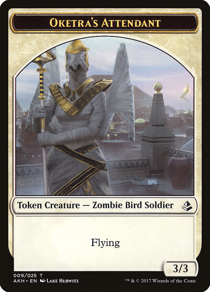 Oketra's Attendant Token [Amonkhet Tokens] | Kessel Run Games Inc. 