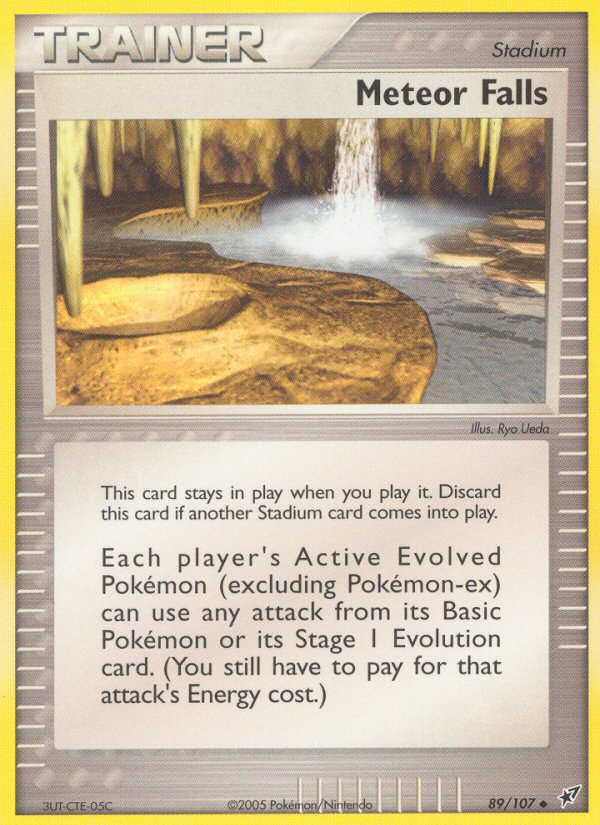 Meteor Falls (89/107) [EX: Deoxys] | Kessel Run Games Inc. 