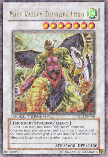 Mist Valley Thunder Lord [DT02-EN090] Ultra Rare | Kessel Run Games Inc. 