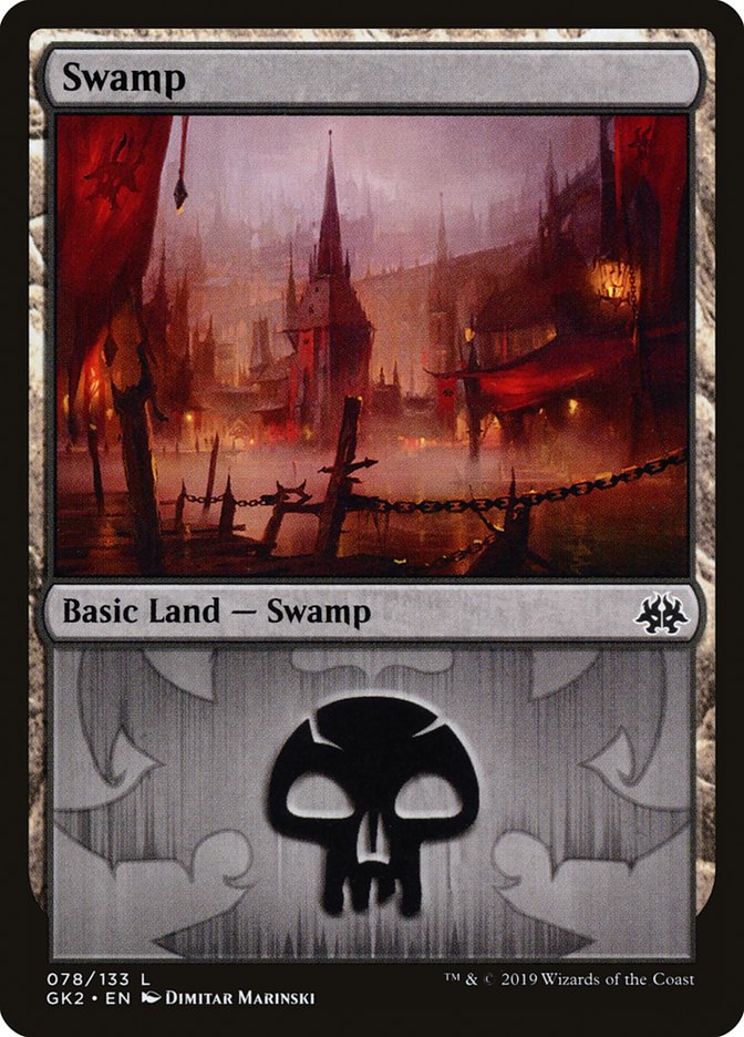 Swamp (78) [Ravnica Allegiance Guild Kit] | Kessel Run Games Inc. 