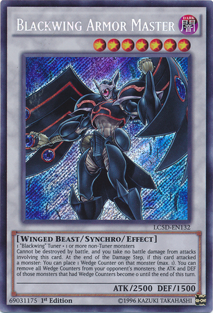 Blackwing Armor Master [LC5D-EN132] Secret Rare | Kessel Run Games Inc. 