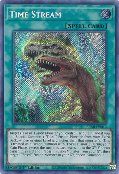 Time Stream [BLAR-EN012] Secret Rare | Kessel Run Games Inc. 