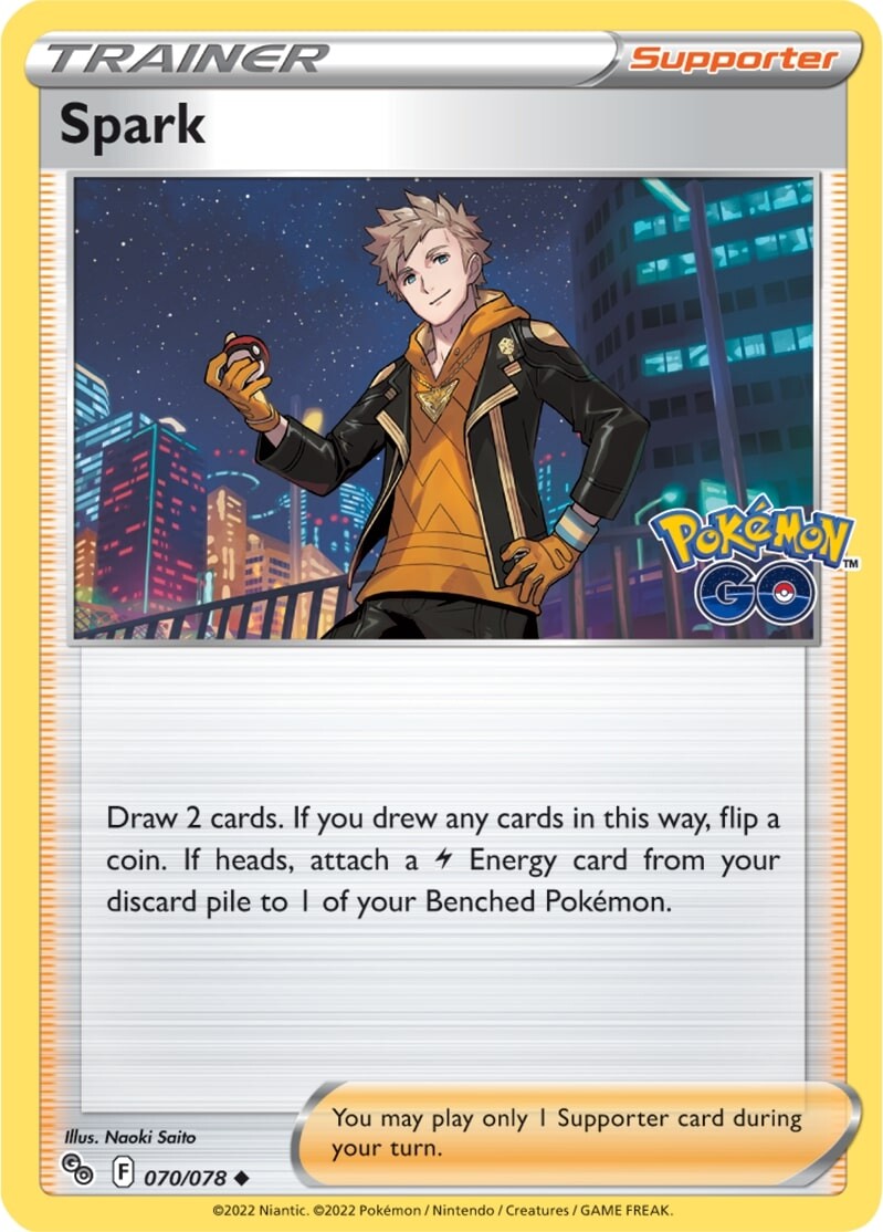 Spark (070/078) [Pokémon GO] | Kessel Run Games Inc. 