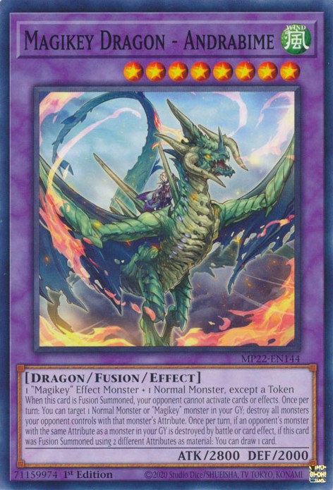 Magikey Dragon - Andrabime [MP22-EN144] Common | Kessel Run Games Inc. 