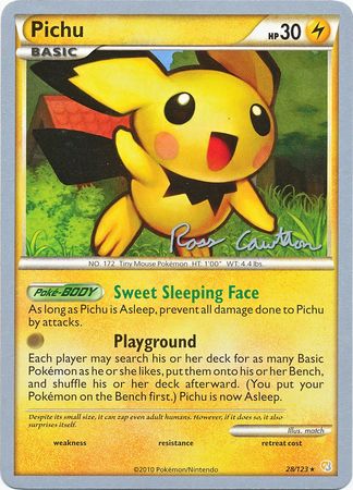 Pichu (28/123) (The Truth - Ross Cawthon) [World Championships 2011] | Kessel Run Games Inc. 