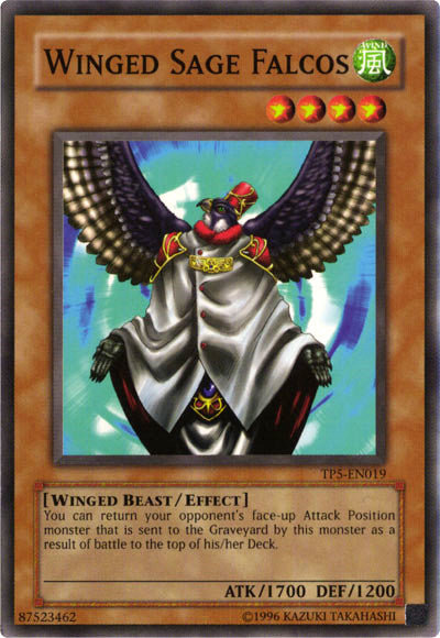 Winged Sage Falcos [TP5-EN019] Common | Kessel Run Games Inc. 