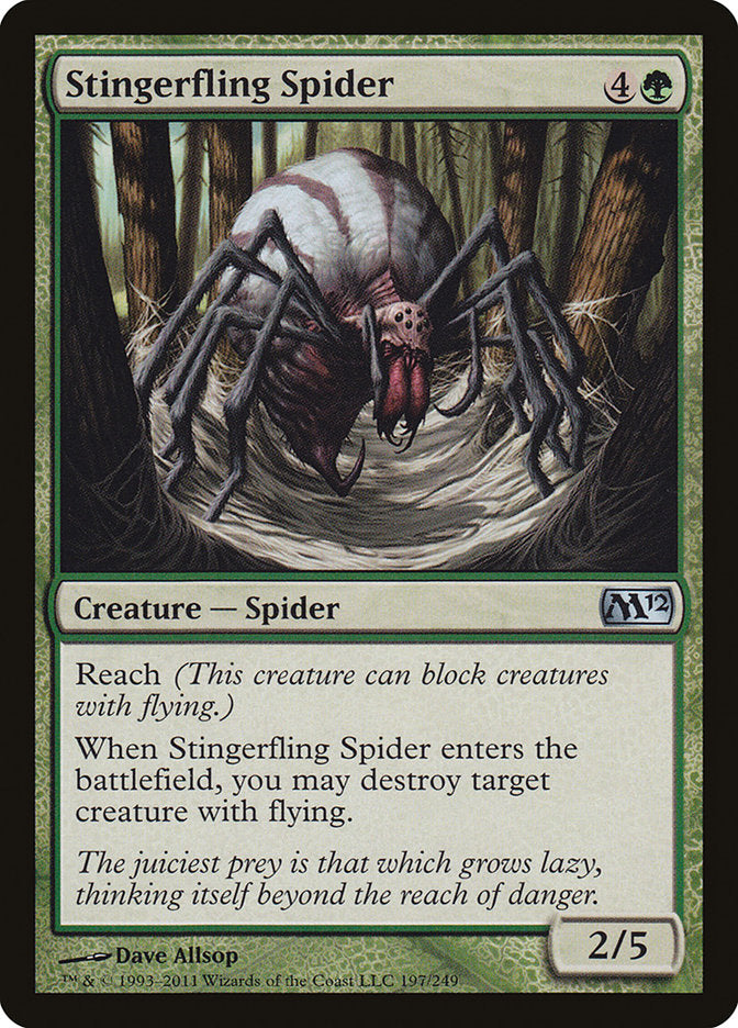 Stingerfling Spider [Magic 2012] | Kessel Run Games Inc. 