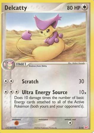 Delcatty (3/10) [EX: Trainer Kit - Latias] | Kessel Run Games Inc. 