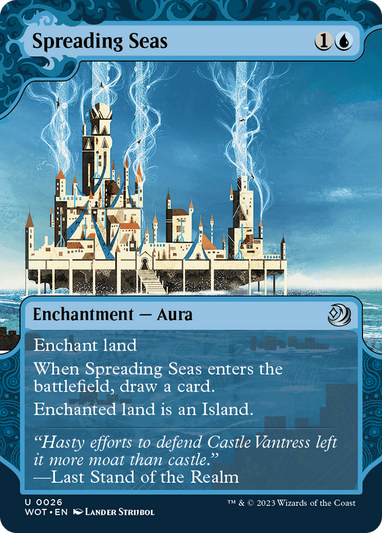 Spreading Seas [Wilds of Eldraine: Enchanting Tales] | Kessel Run Games Inc. 