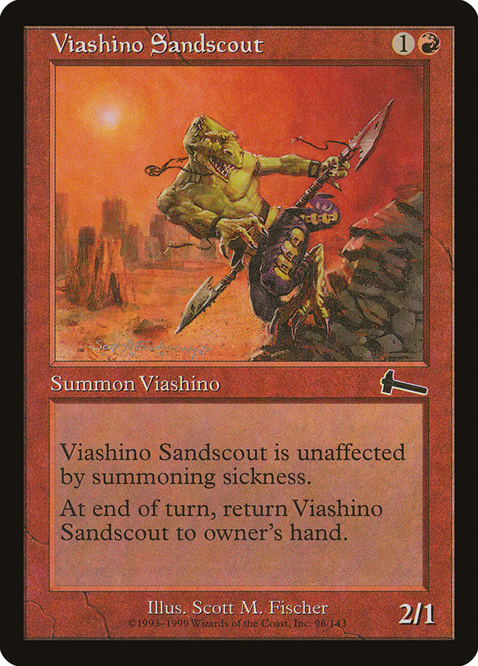 Viashino Sandscout [Urza's Legacy] | Kessel Run Games Inc. 