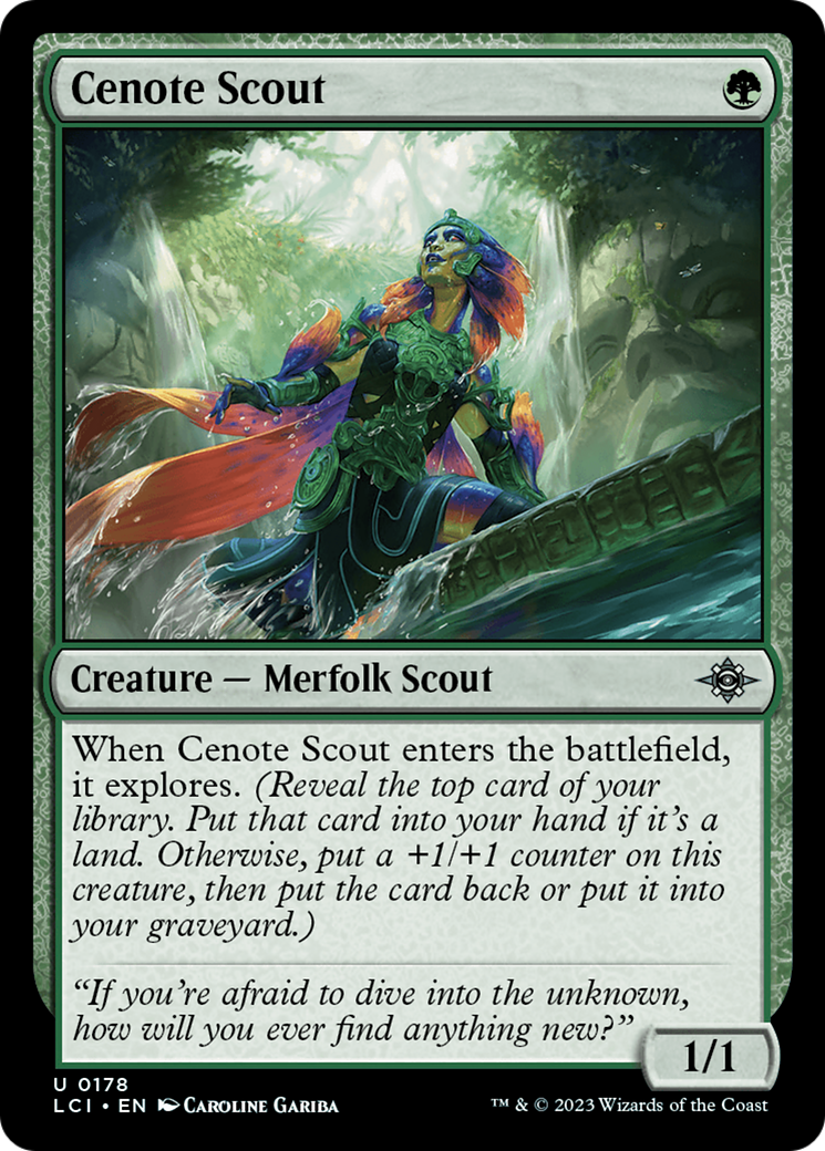 Cenote Scout [The Lost Caverns of Ixalan] | Kessel Run Games Inc. 