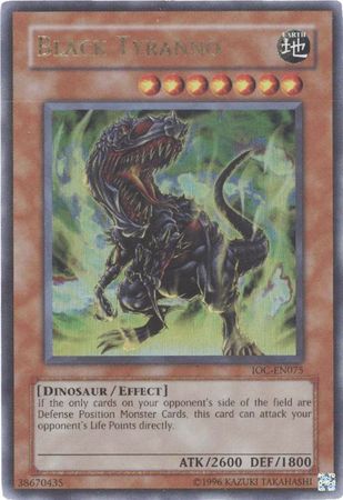 Black Tyranno [IOC-EN075] Ultra Rare | Kessel Run Games Inc. 