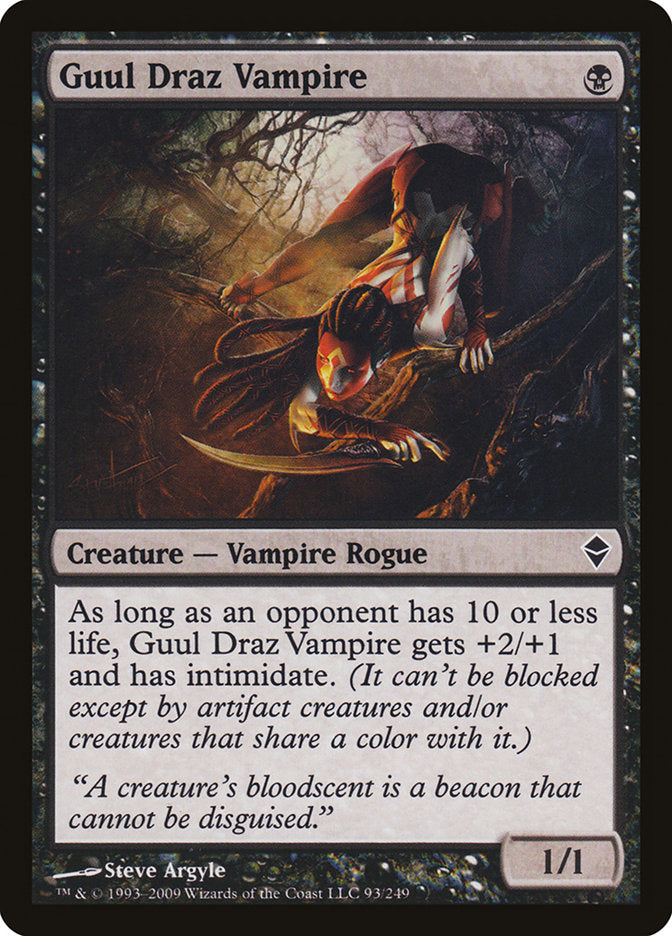 Guul Draz Vampire [Zendikar] | Kessel Run Games Inc. 