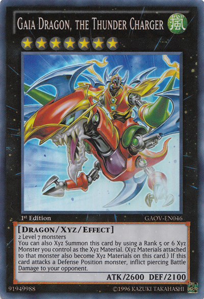 Gaia Dragon, the Thunder Charger [GAOV-EN046] Super Rare | Kessel Run Games Inc. 