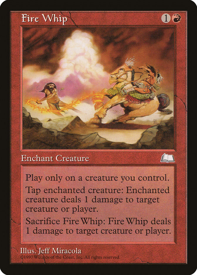 Fire Whip [Weatherlight] | Kessel Run Games Inc. 