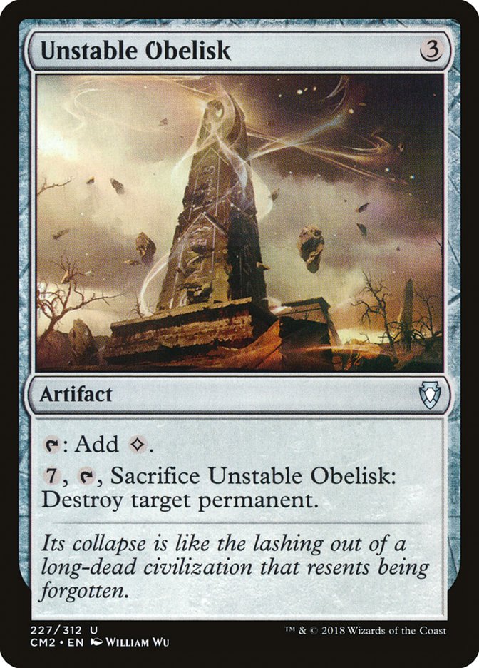 Unstable Obelisk [Commander Anthology Volume II] | Kessel Run Games Inc. 