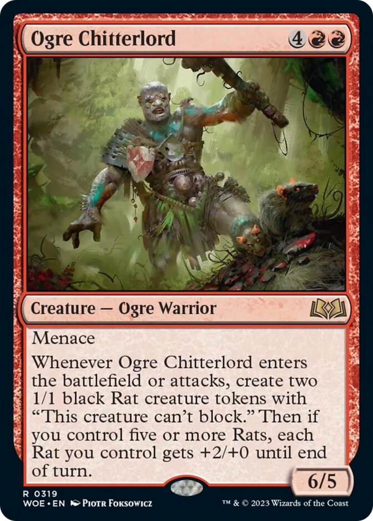 Ogre Chitterlord [Wilds of Eldraine] | Kessel Run Games Inc. 