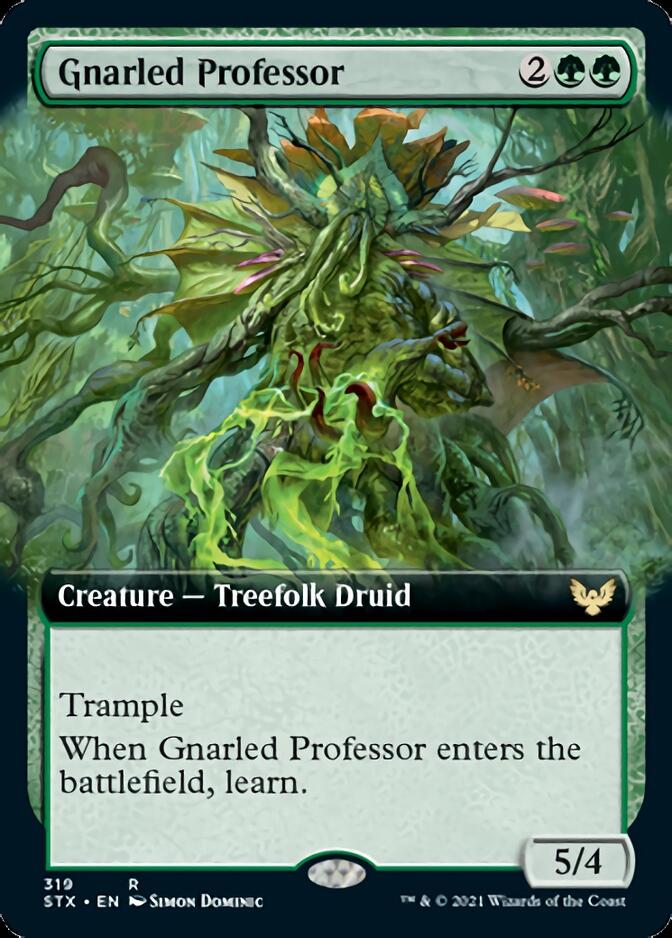 Gnarled Professor (Extended Art) [Strixhaven: School of Mages] | Kessel Run Games Inc. 