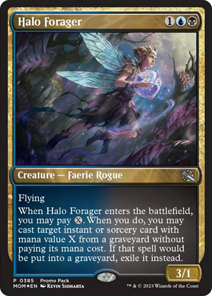 Halo Forager (Promo Pack) [March of the Machine Promos] | Kessel Run Games Inc. 