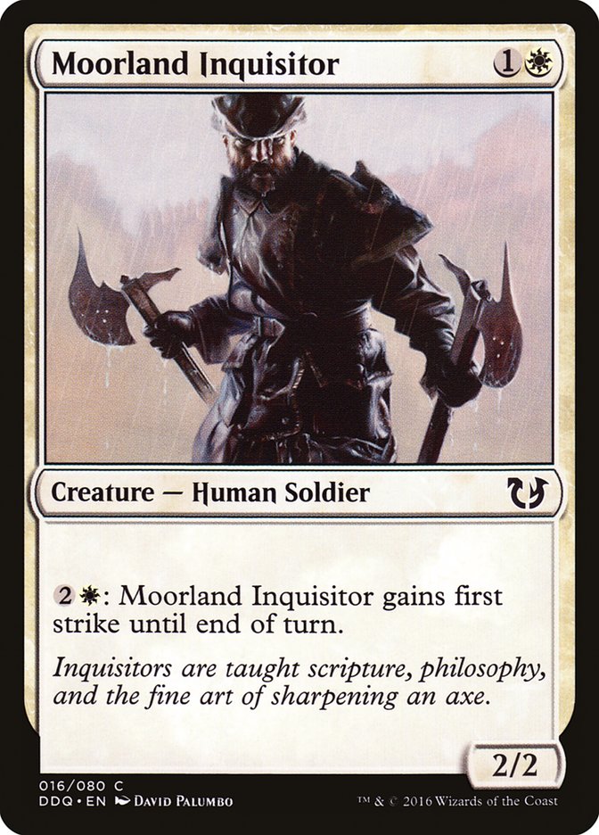 Moorland Inquisitor [Duel Decks: Blessed vs. Cursed] | Kessel Run Games Inc. 