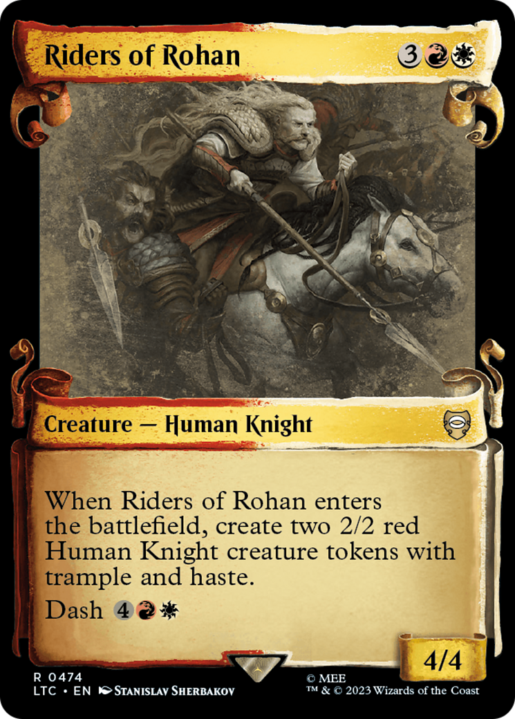 Riders of Rohan [The Lord of the Rings: Tales of Middle-Earth Commander Showcase Scrolls] | Kessel Run Games Inc. 